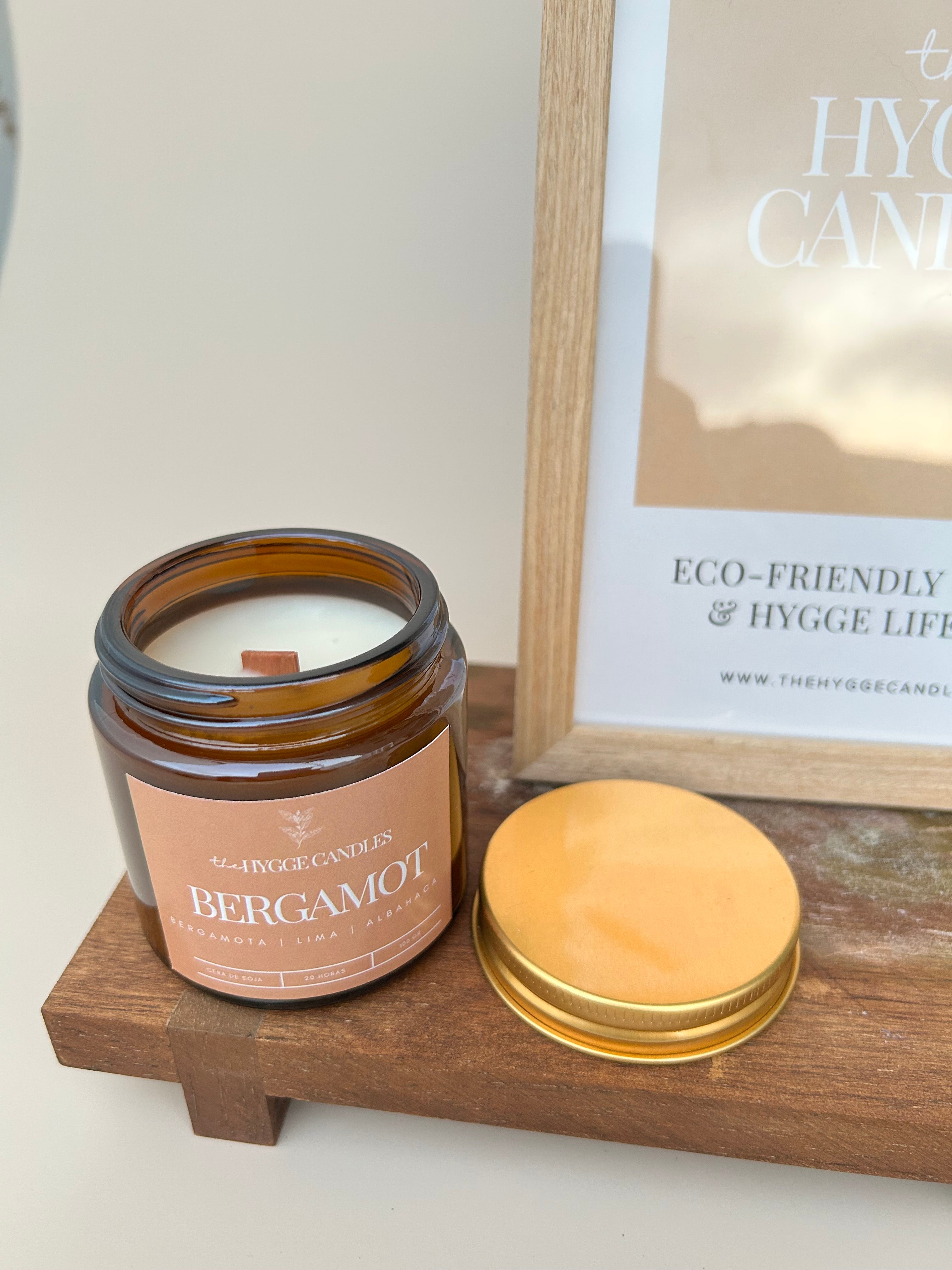 Bergamot - Vela aromática (peq.) The Hygge Candles