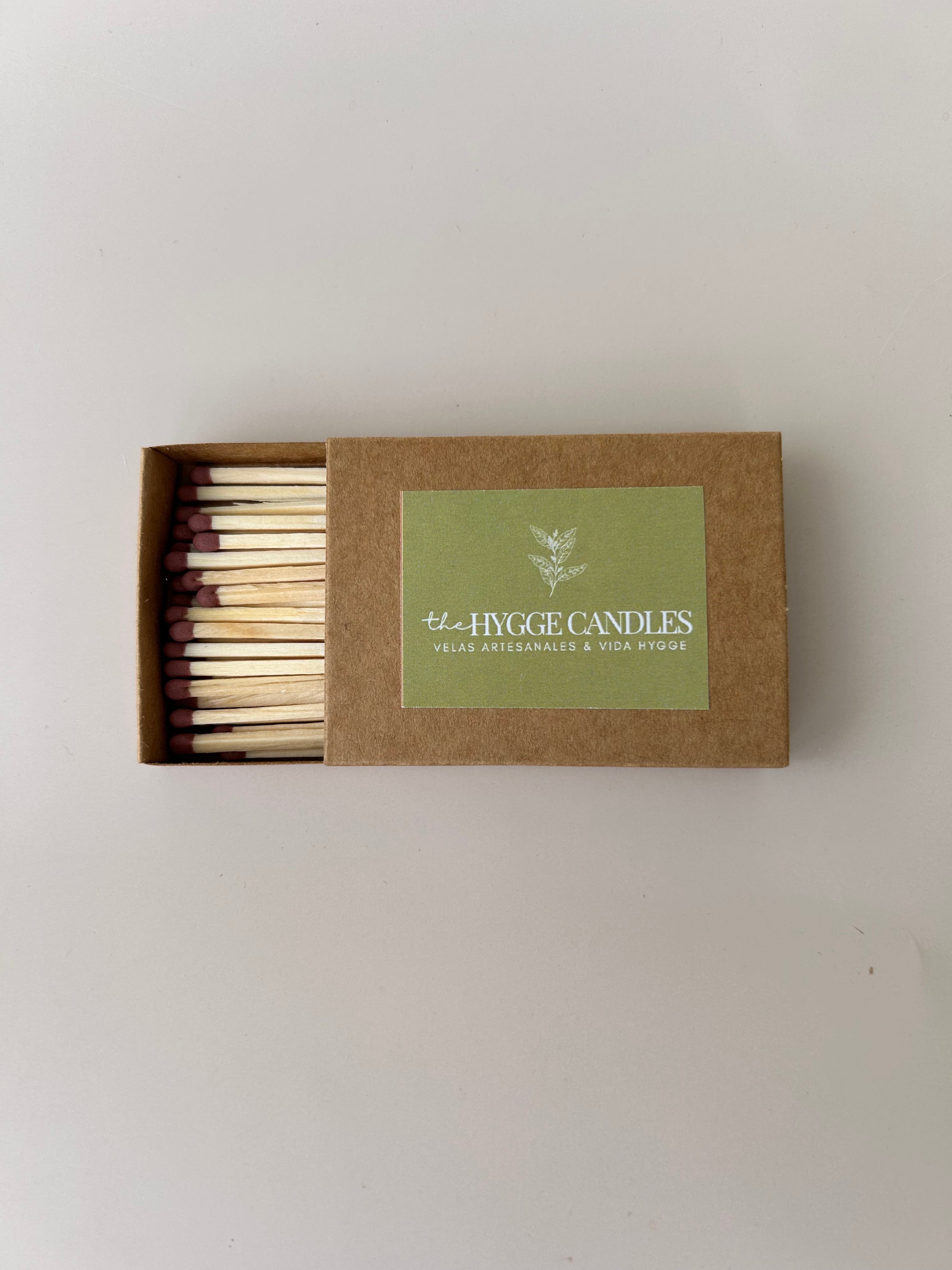 Cerillas de madera The Hygge Candles