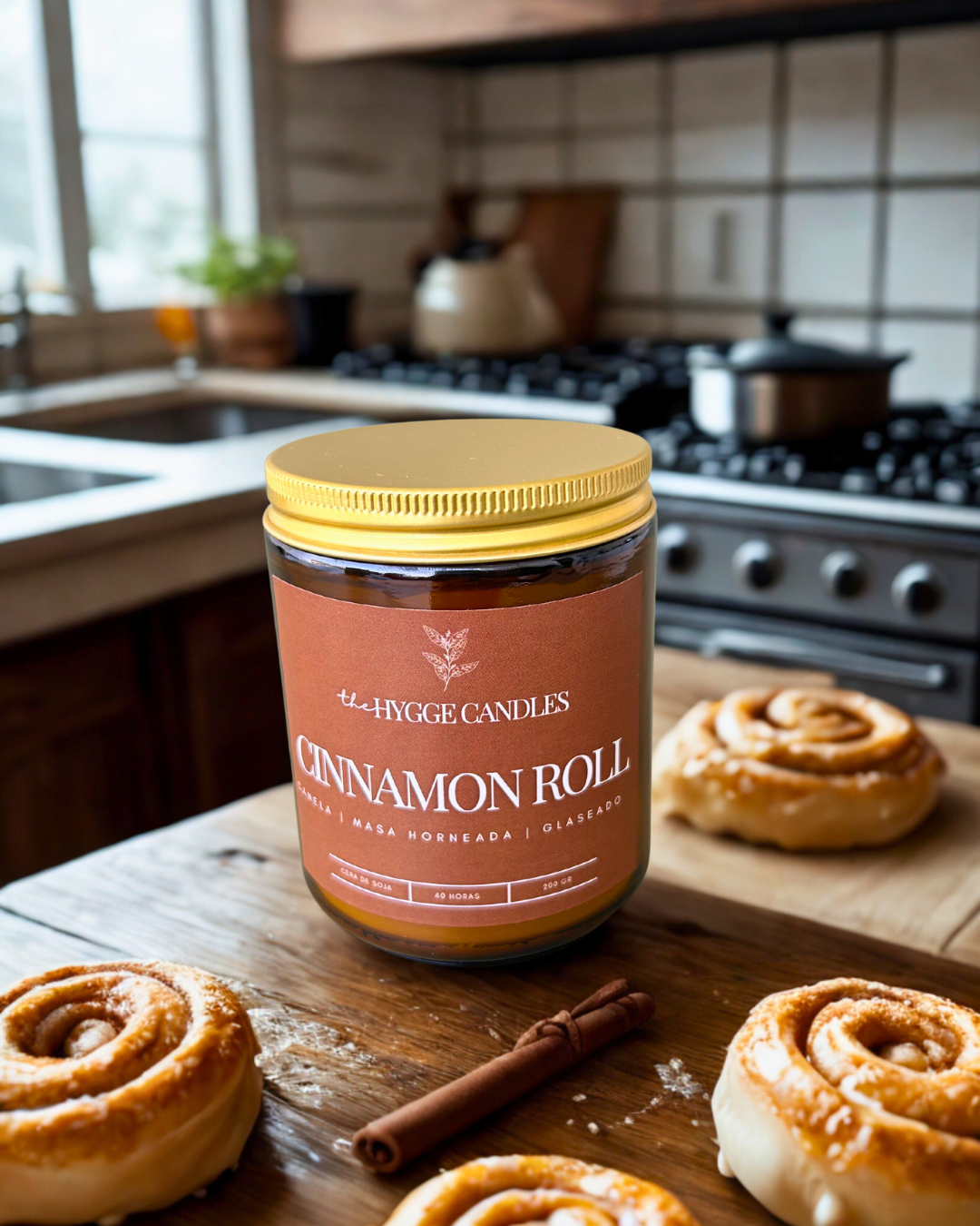 Cinnamon Roll The Hygge Candles