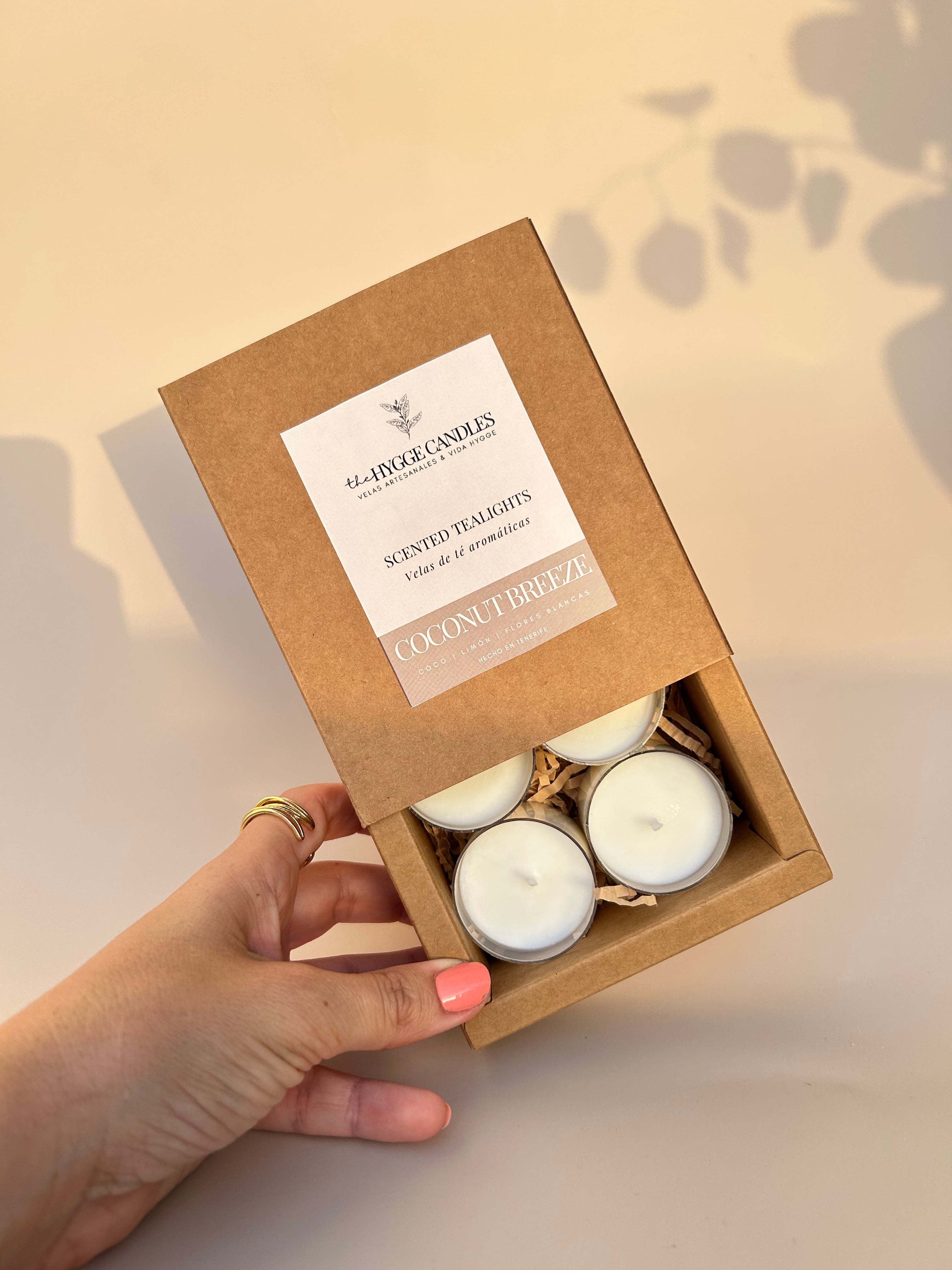 COCONUT BREEZE - Velas de té The Hygge Candles