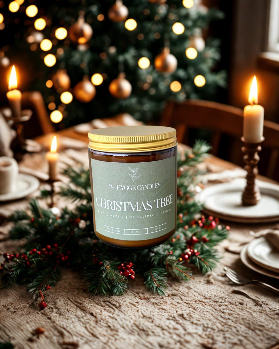 Xmas Edition. CHRISTMAS TREE The Hygge Candles