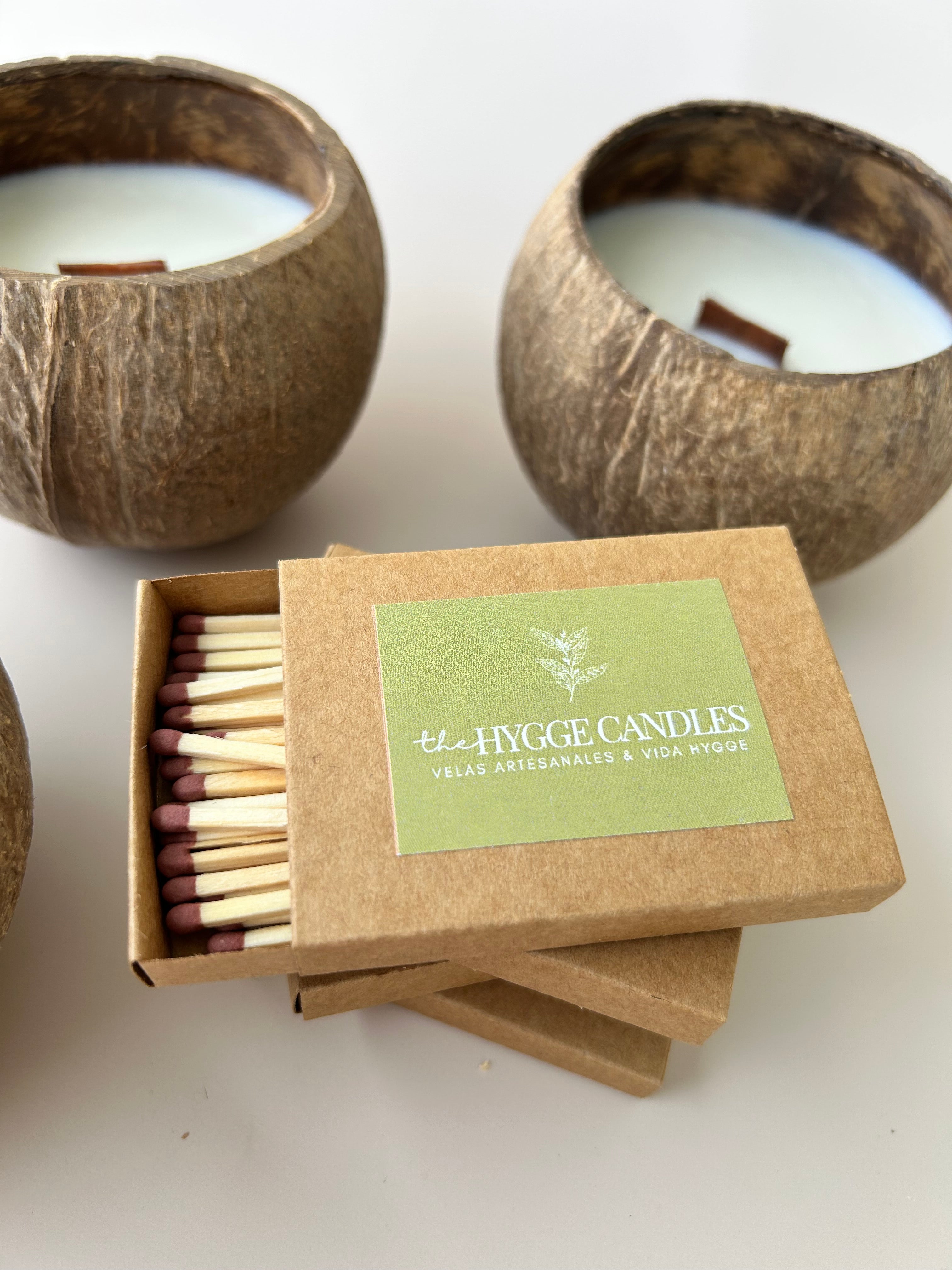 Cerillas de madera The Hygge Candles