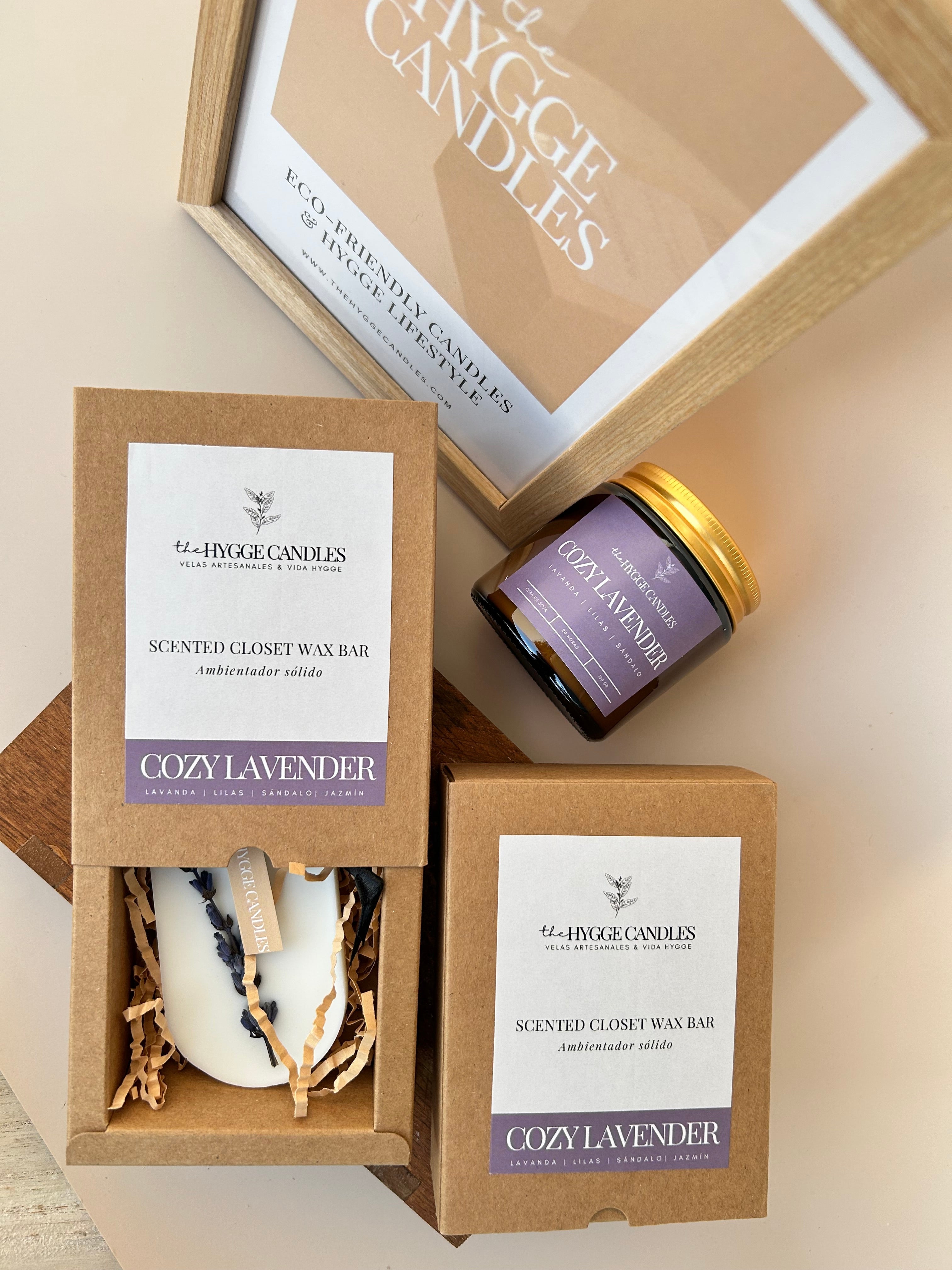 COZY LAVENDER - Ambientador Sólido The Hygge Candles