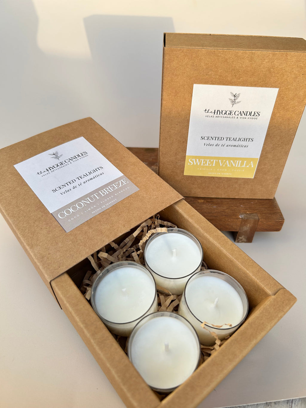 COCONUT BREEZE - Velas de té The Hygge Candles