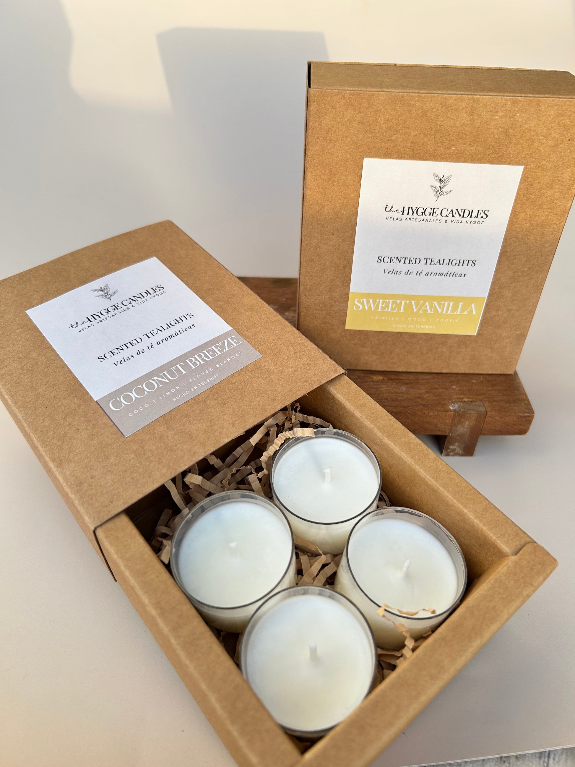COCONUT BREEZE - Velas de té The Hygge Candles