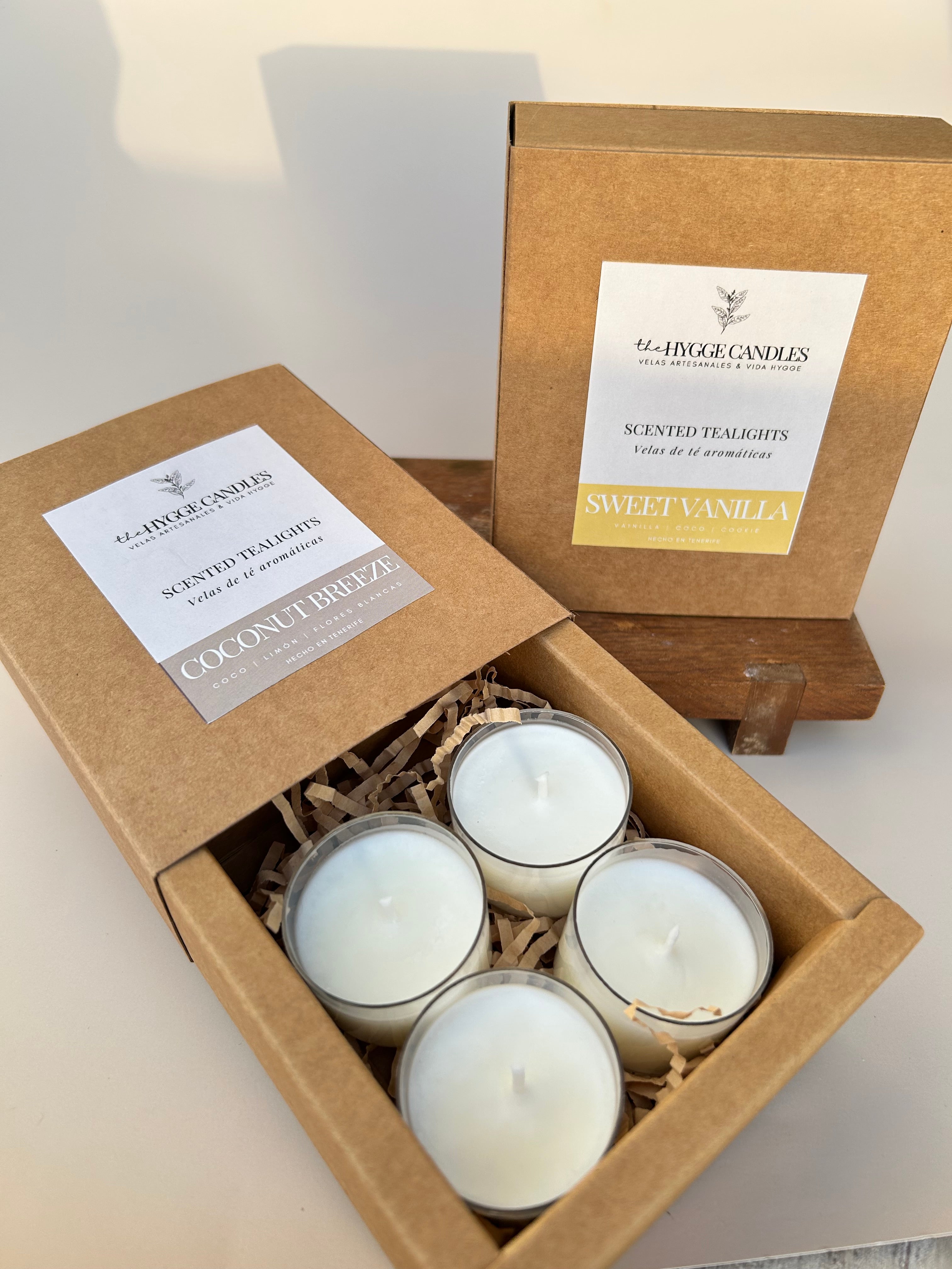 COCONUT BREEZE - Velas de té The Hygge Candles