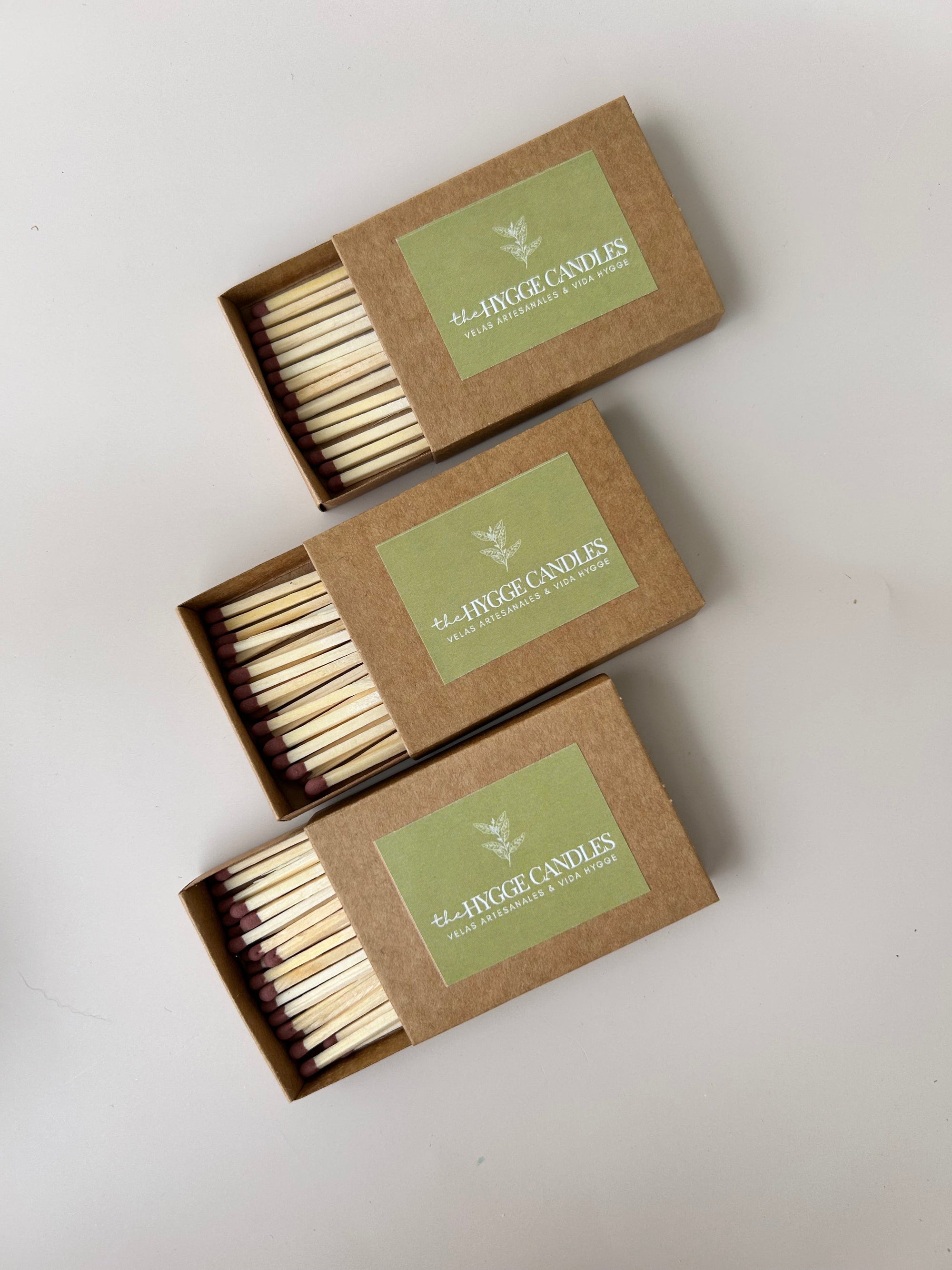 Cerillas de madera The Hygge Candles