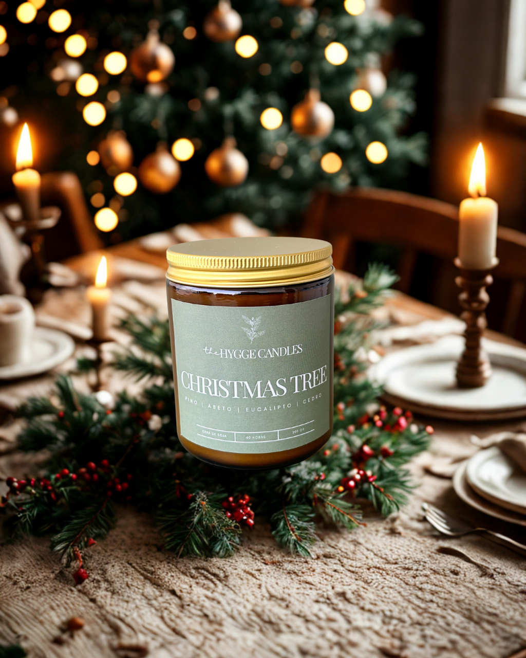 Xmas Edition. CHRISTMAS TREE The Hygge Candles