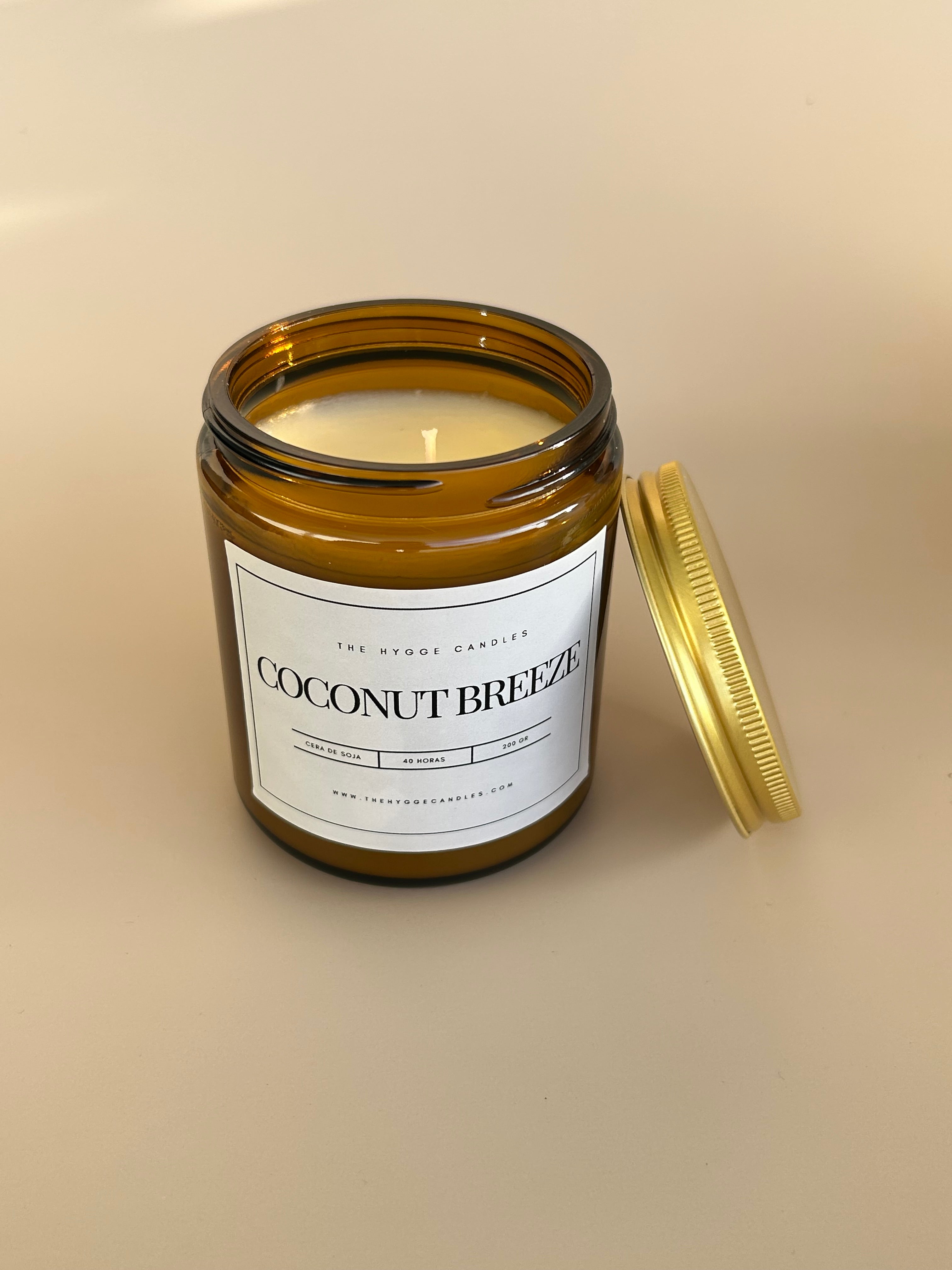 Coconut breeze - Vela aromática The Hygge Candles