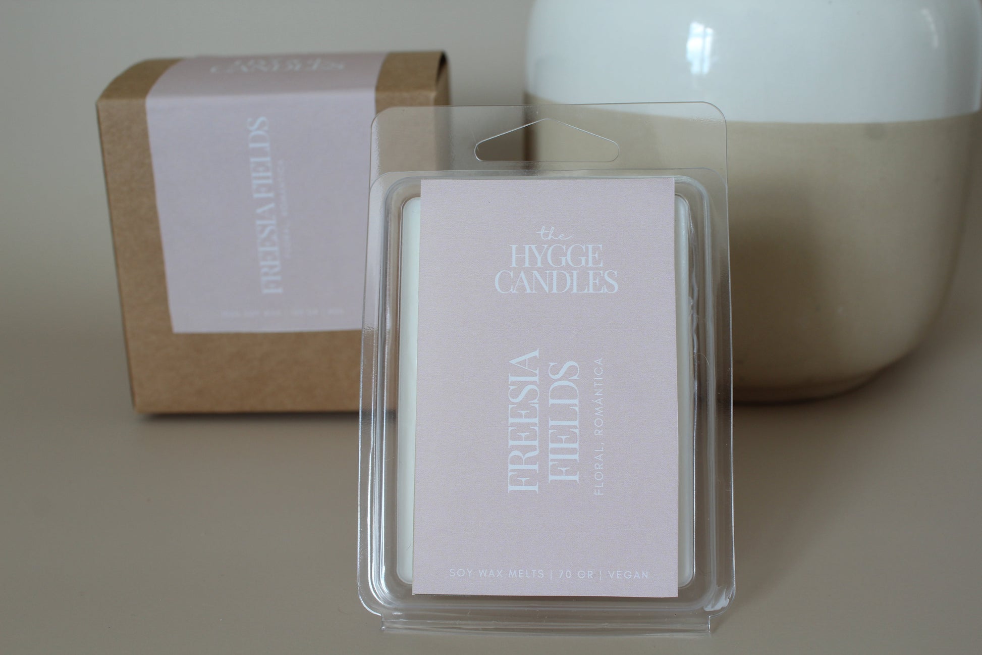 Wax melts para derretir The Hygge Candles