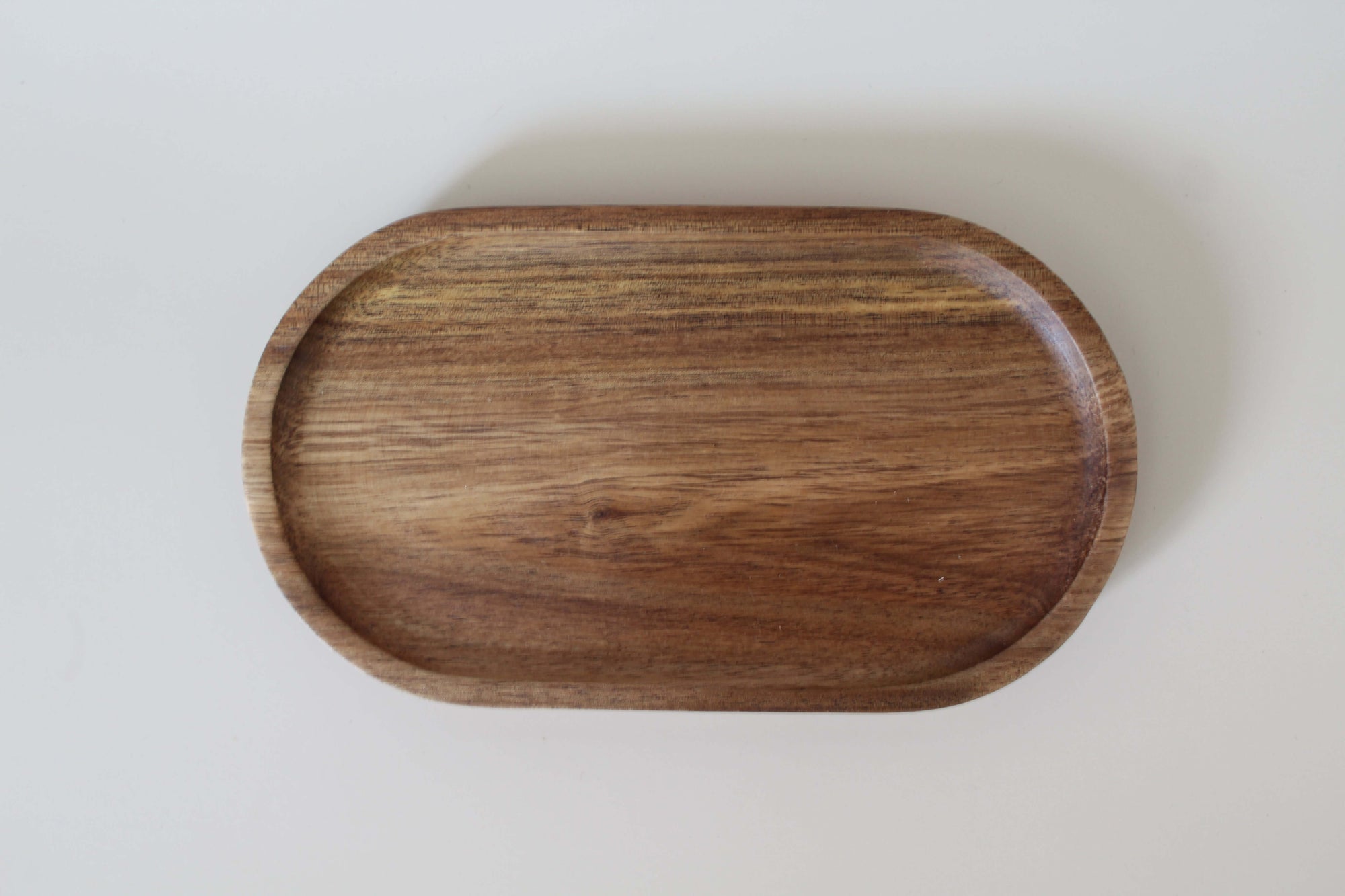 Plato de Acacia Ovalado