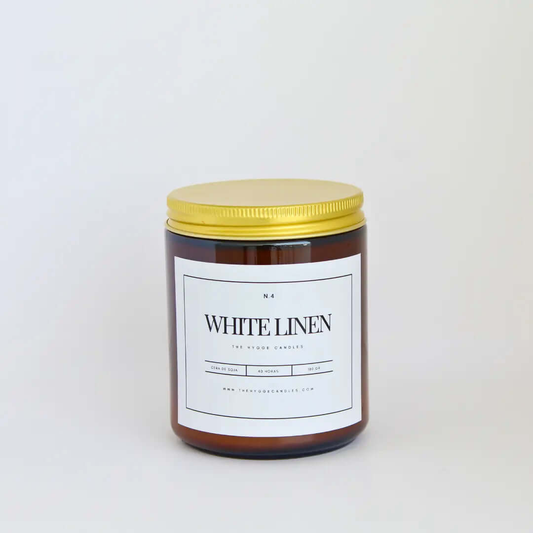 N.4 WHITE LINEN The Hygge Candles