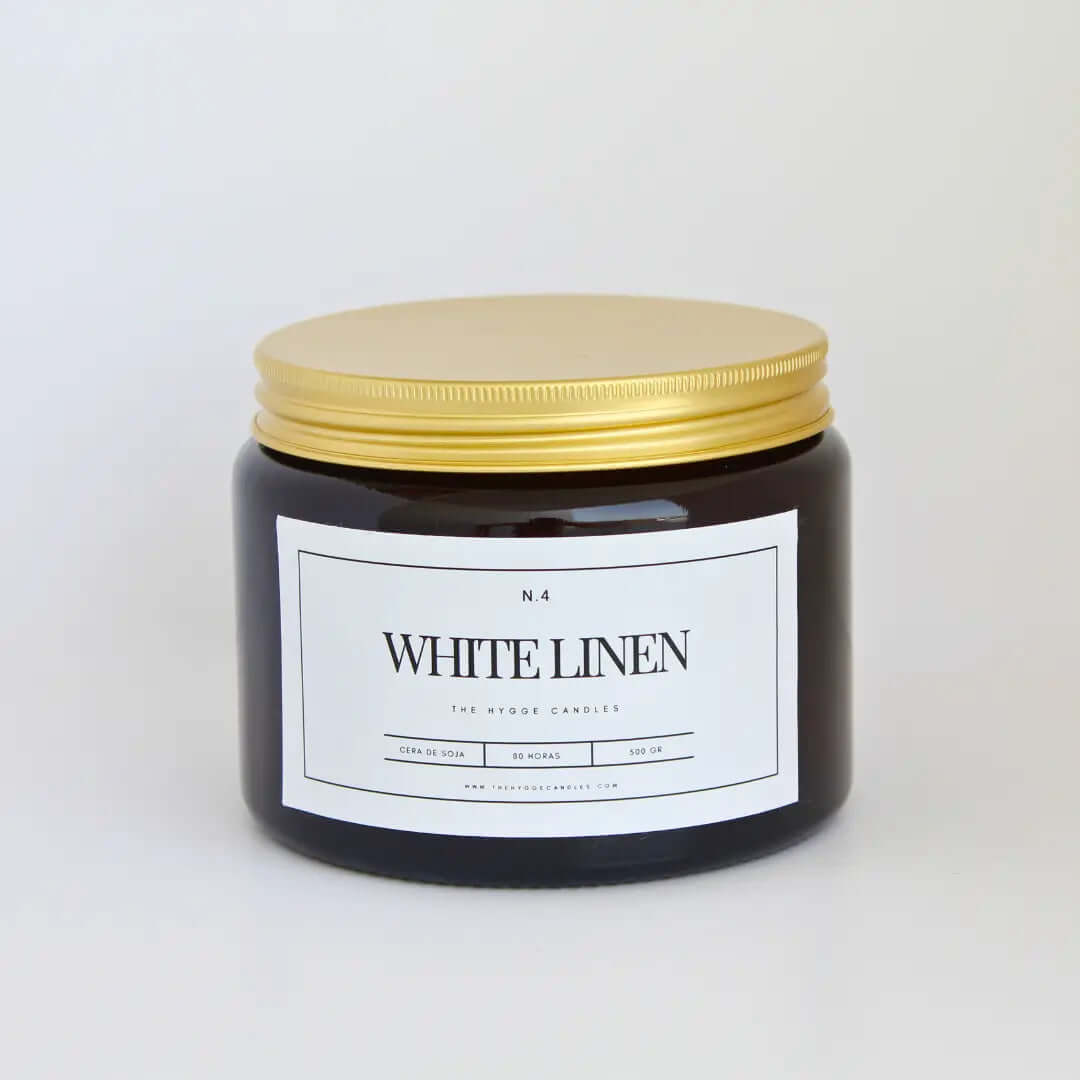 N.4 WHITE LINEN The Hygge Candles