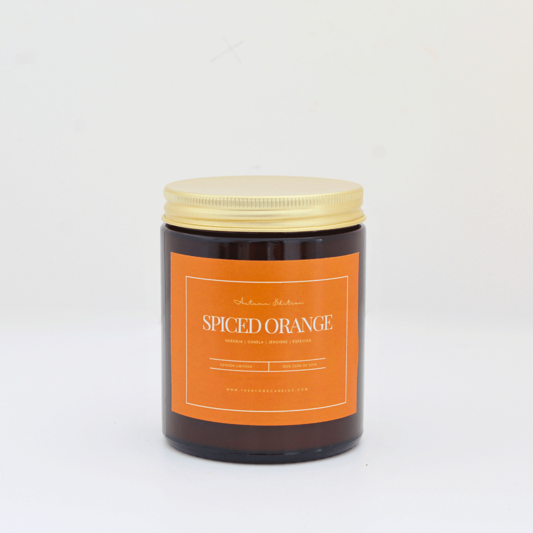 Autumn Edition. SPICED ORANGE The Hygge Candles